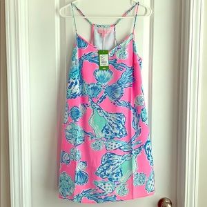Lilly Pulitzer Pink Pout Barefoot Princess Dress M